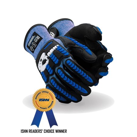 Magid TREX Flex Series TRX685 Extremely Lightweight Aerodex Shell Impact Glove Cut Level A6 TRX685-M